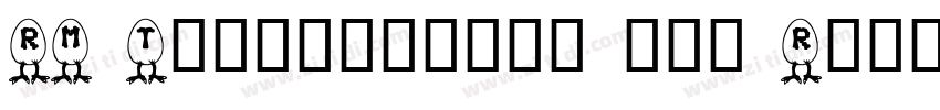 RM Typerighter old R字体转换